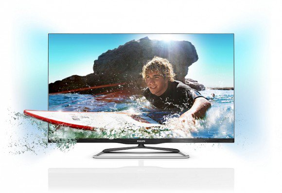 Безрамочные телевизоры Philips Smart TV серии PFL6900