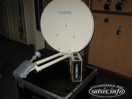 Переносной спутниковый комплект для двухстороннего интернета Тooway.