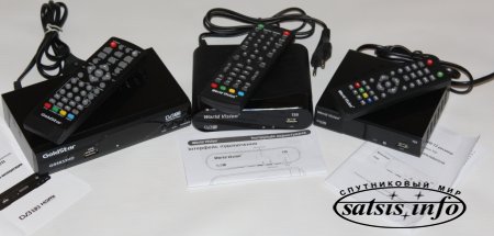 Сравнительный обзор эфирных приёмников DVB-T2: GoldStar GS8833HD, World Vision T35 и World Vision T37