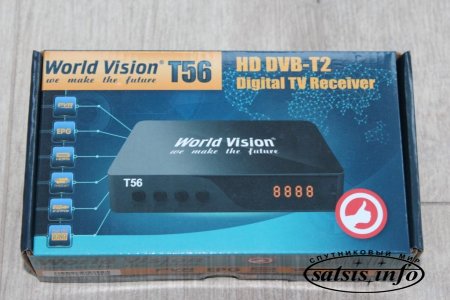 Обзор эфирного DVB-T2 ресивера World Vision T56